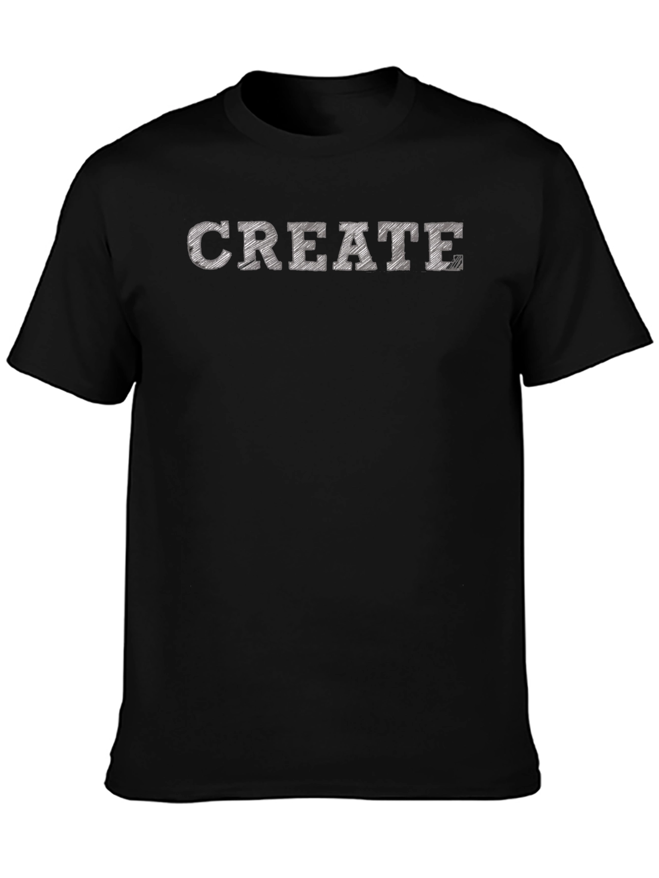 CREATE Graphic Black T-Shirt