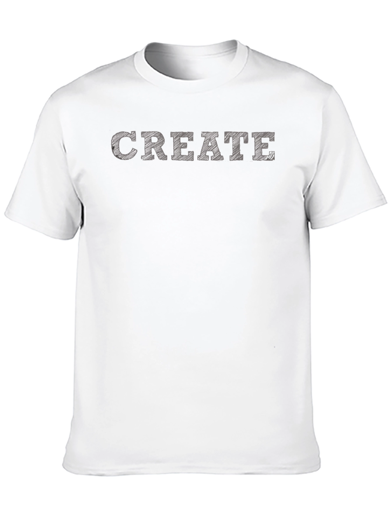 CREATE Graphic Black T-Shirt