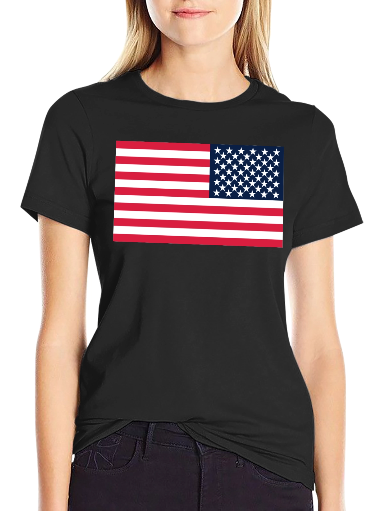 American Flag Graphic Tee - Patriotic Pride