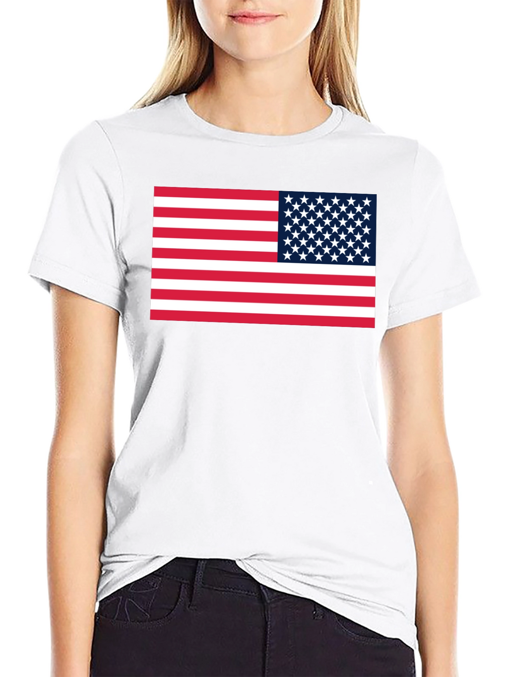 American Flag Graphic Tee - Patriotic Pride