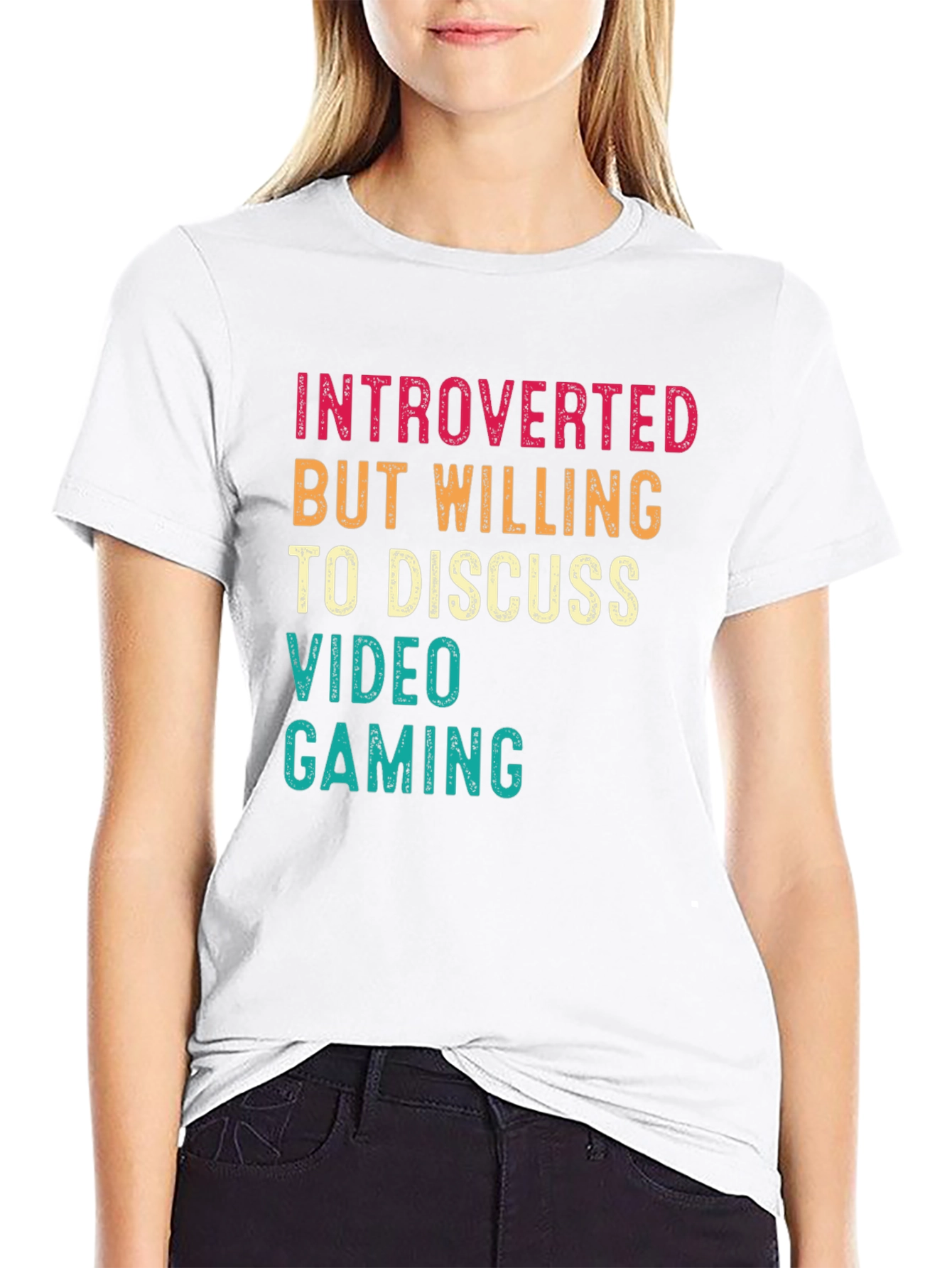 Introverted Gamer Graphic T-Shirt