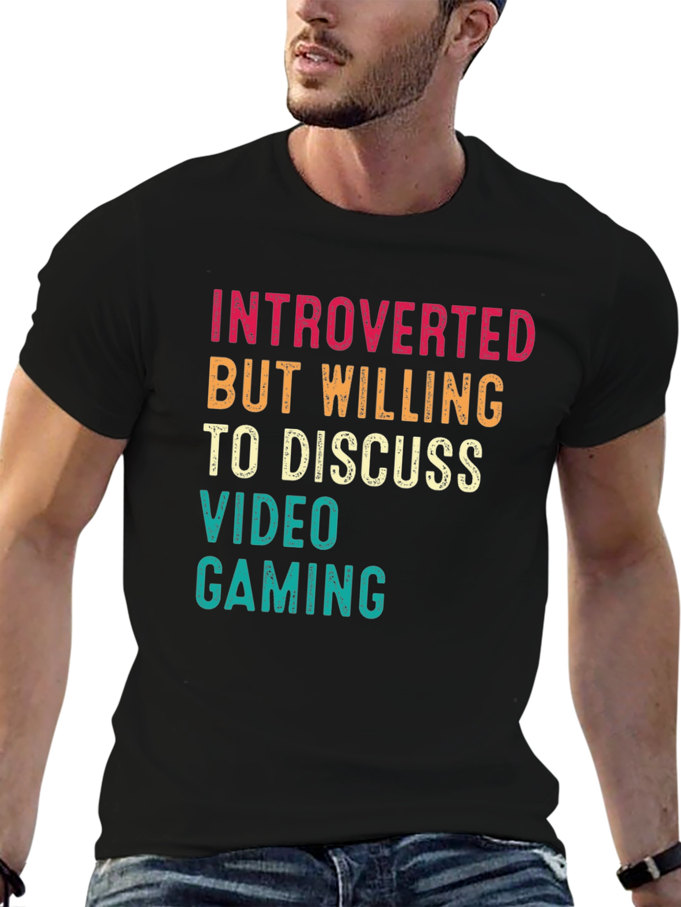 Introverted Gamer Graphic T-Shirt