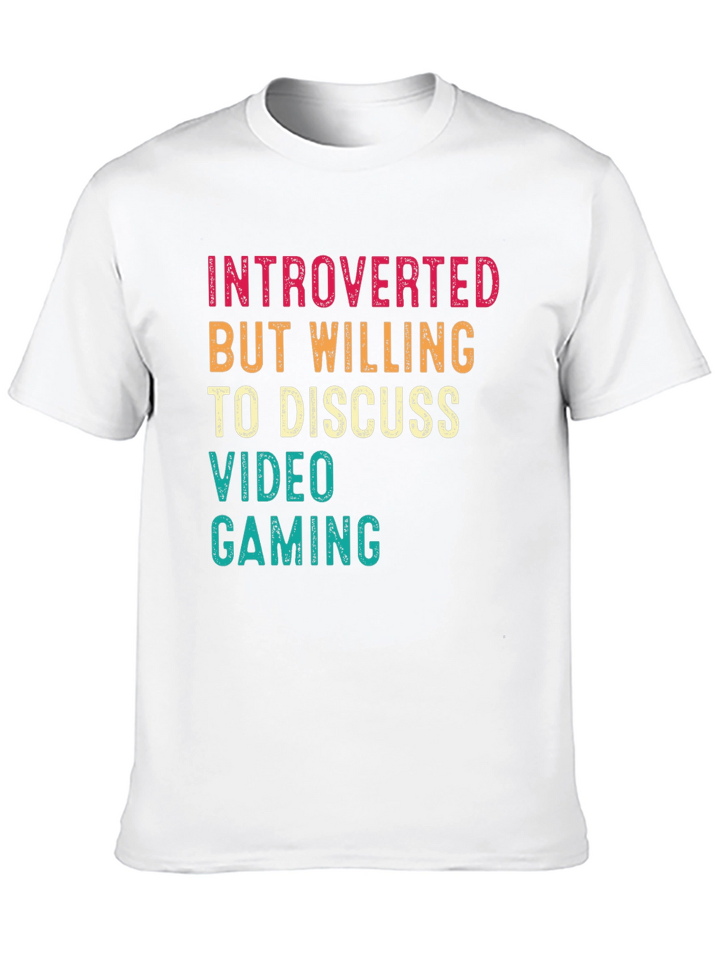 Introverted Gamer Graphic T-Shirt