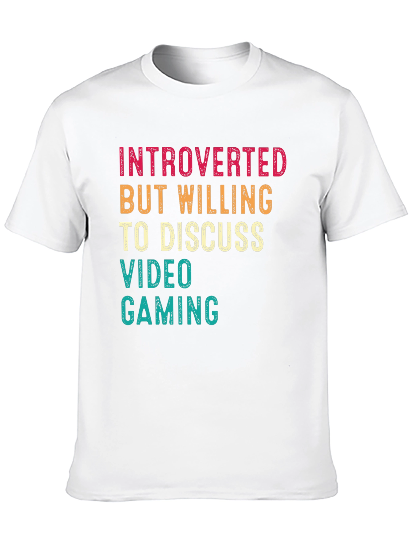 Introverted Gamer Graphic T-Shirt