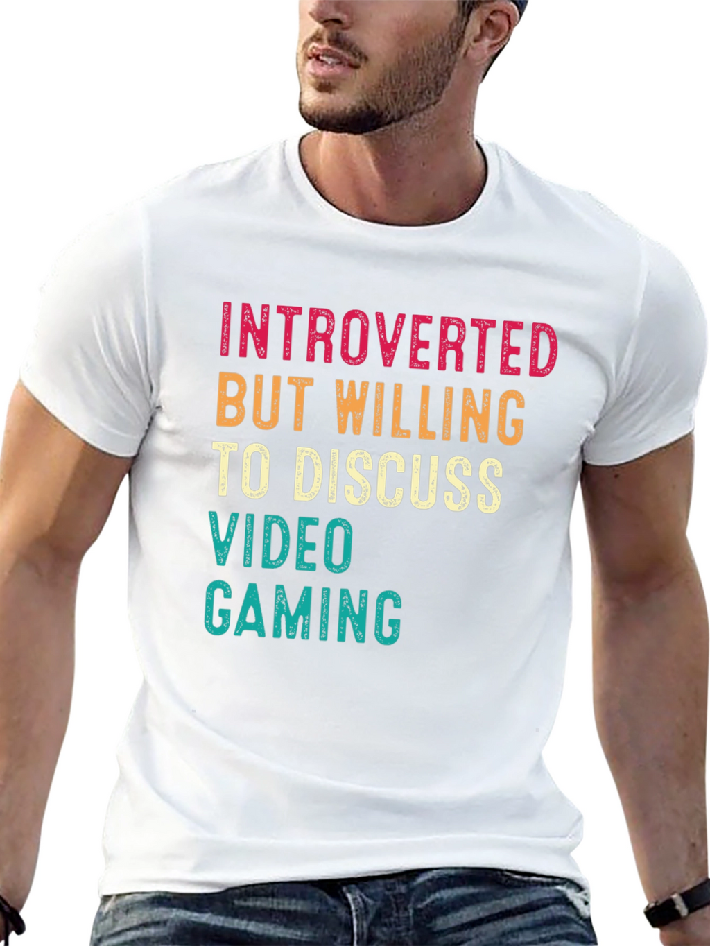 Introverted Gamer Graphic T-Shirt