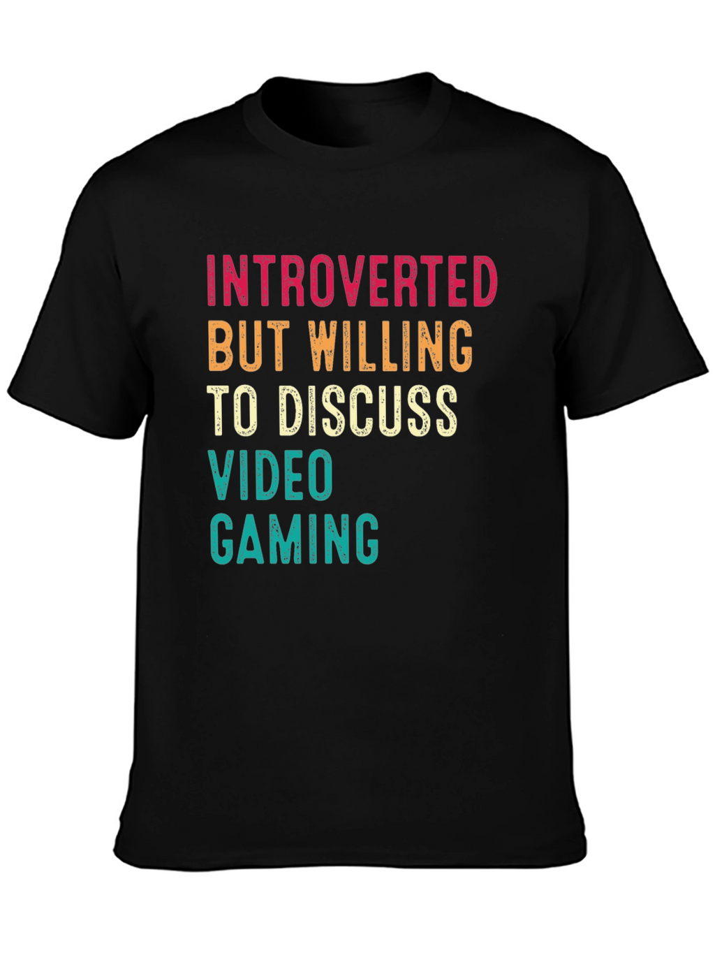 Introverted Gamer Graphic T-Shirt