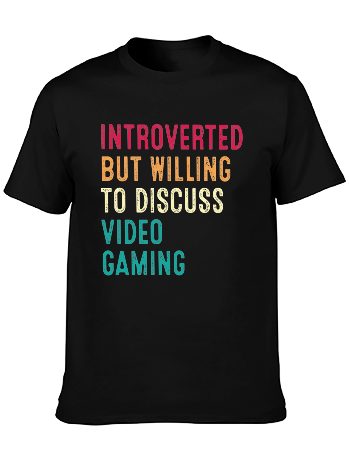 Introverted Gamer Graphic T-Shirt