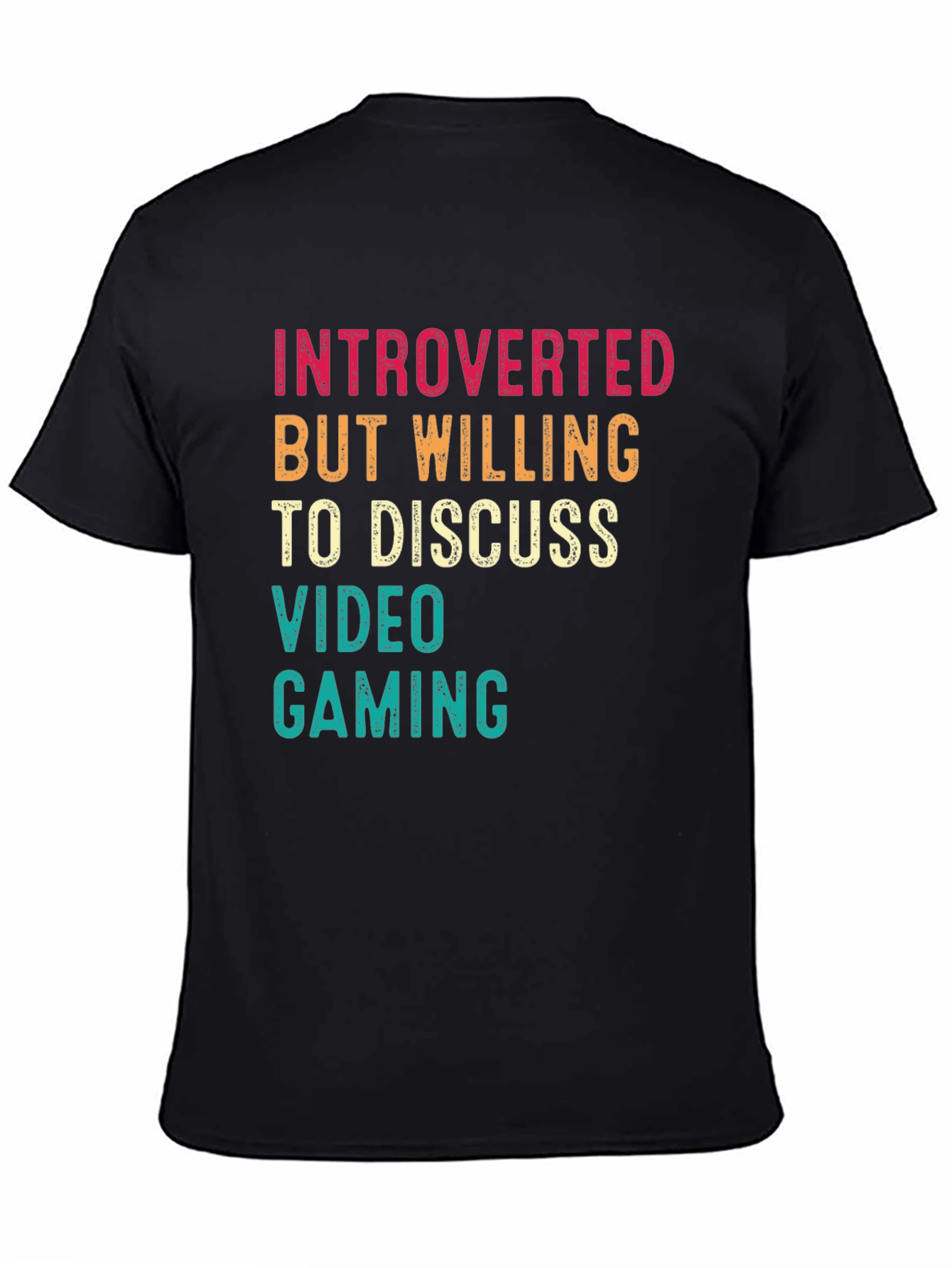 Introverted Gamer Graphic T-Shirt