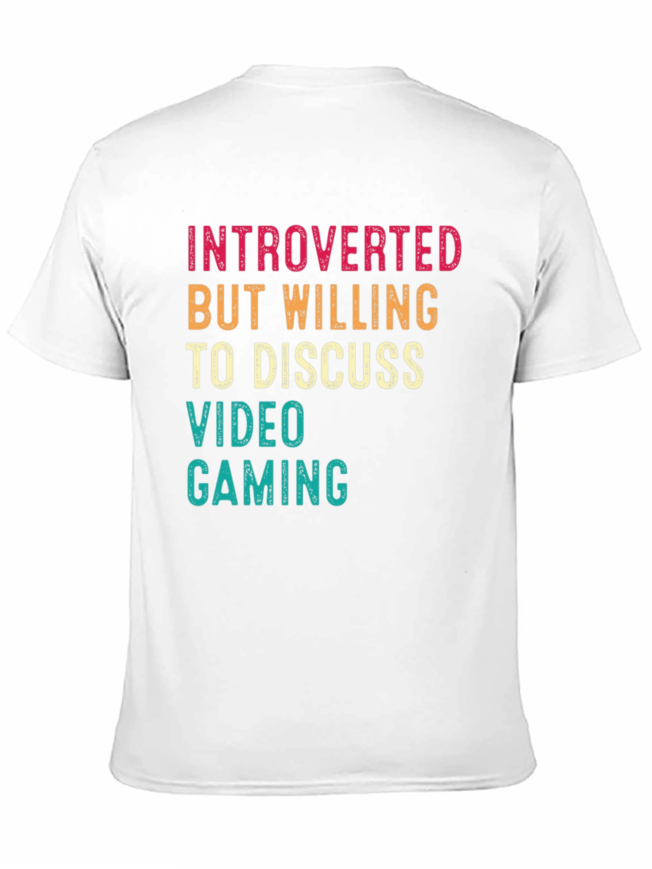 Introverted Gamer Graphic T-Shirt