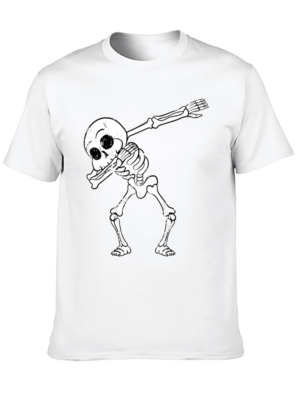 Dabbing Skeleton Black T-Shirt