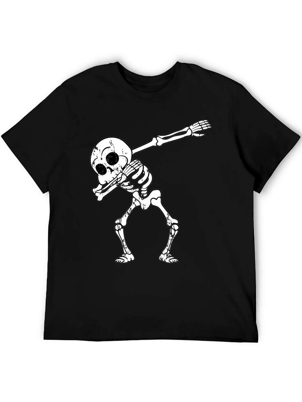 Dabbing Skeleton Black T-Shirt