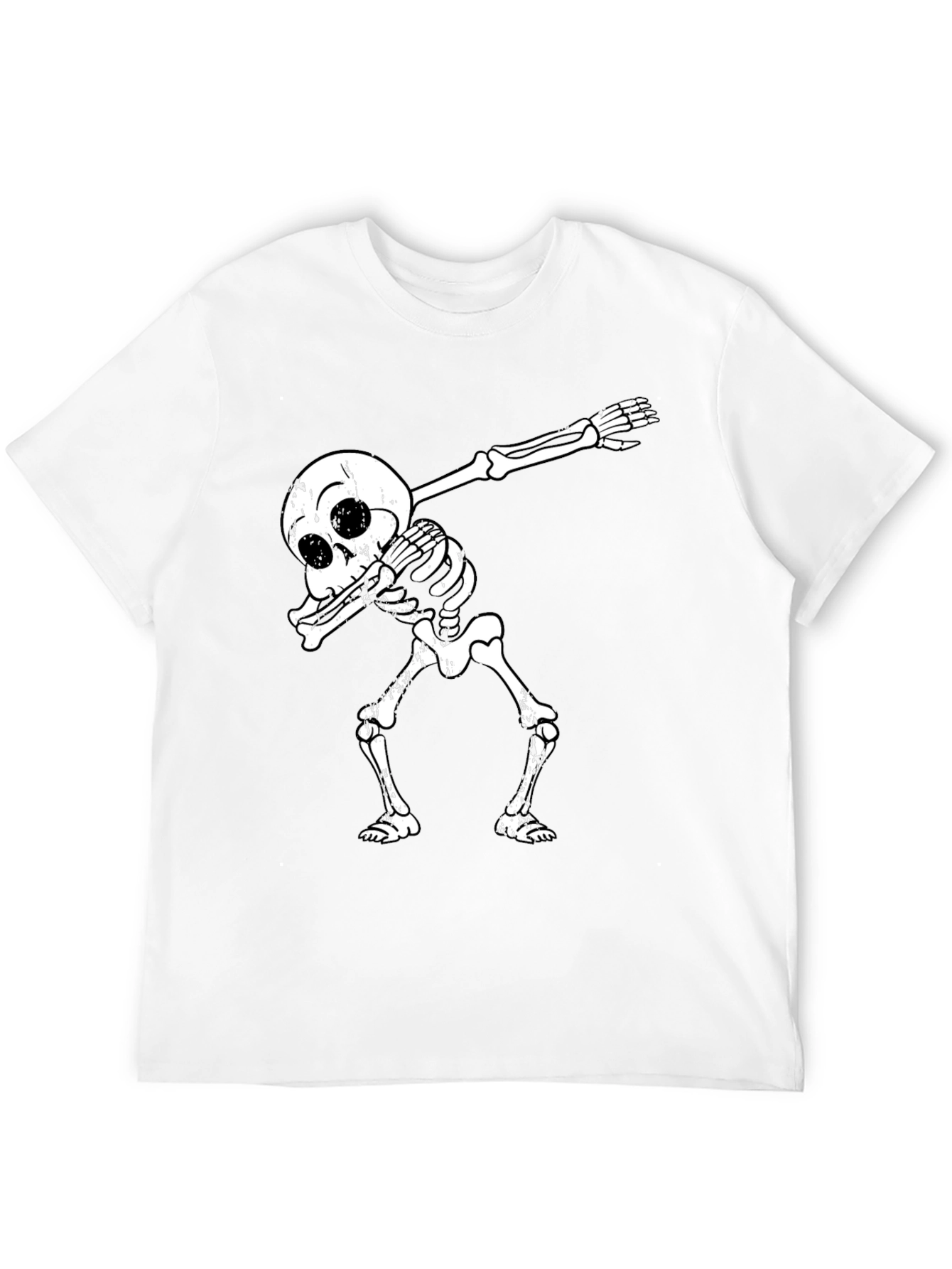 Dabbing Skeleton Black T-Shirt
