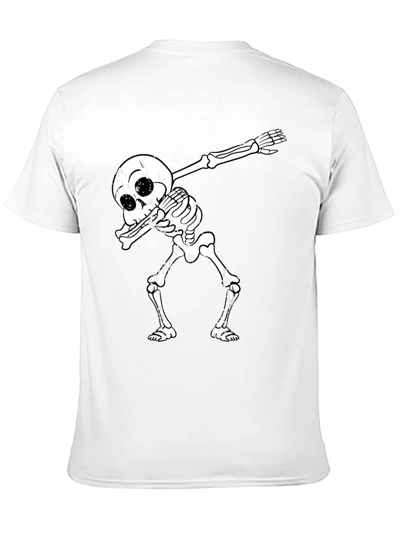 Dabbing Skeleton Black T-Shirt