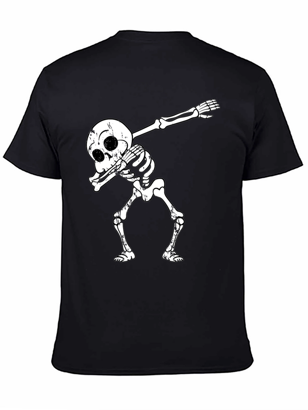 Dabbing Skeleton Black T-Shirt