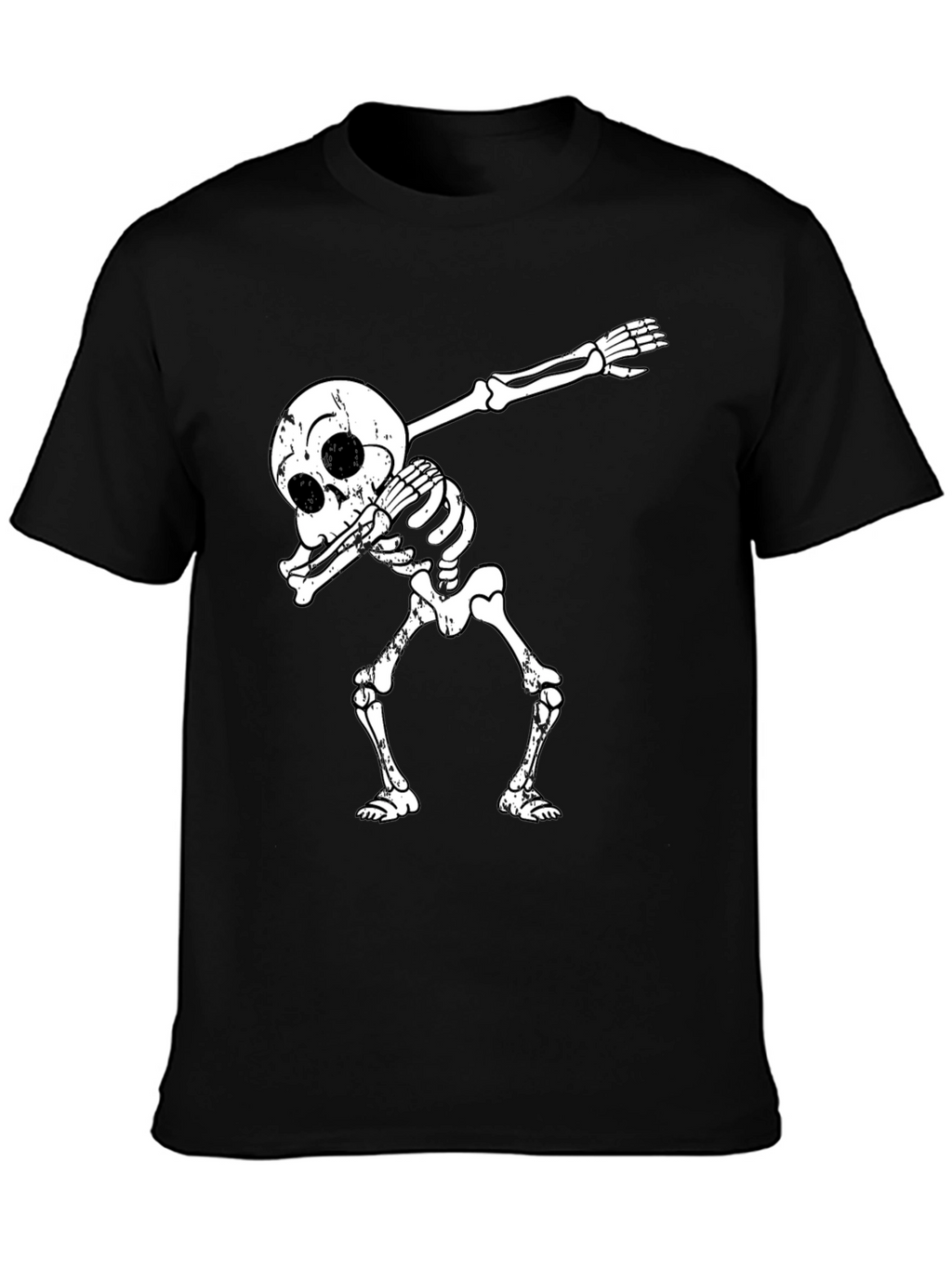 Dabbing Skeleton Black T-Shirt