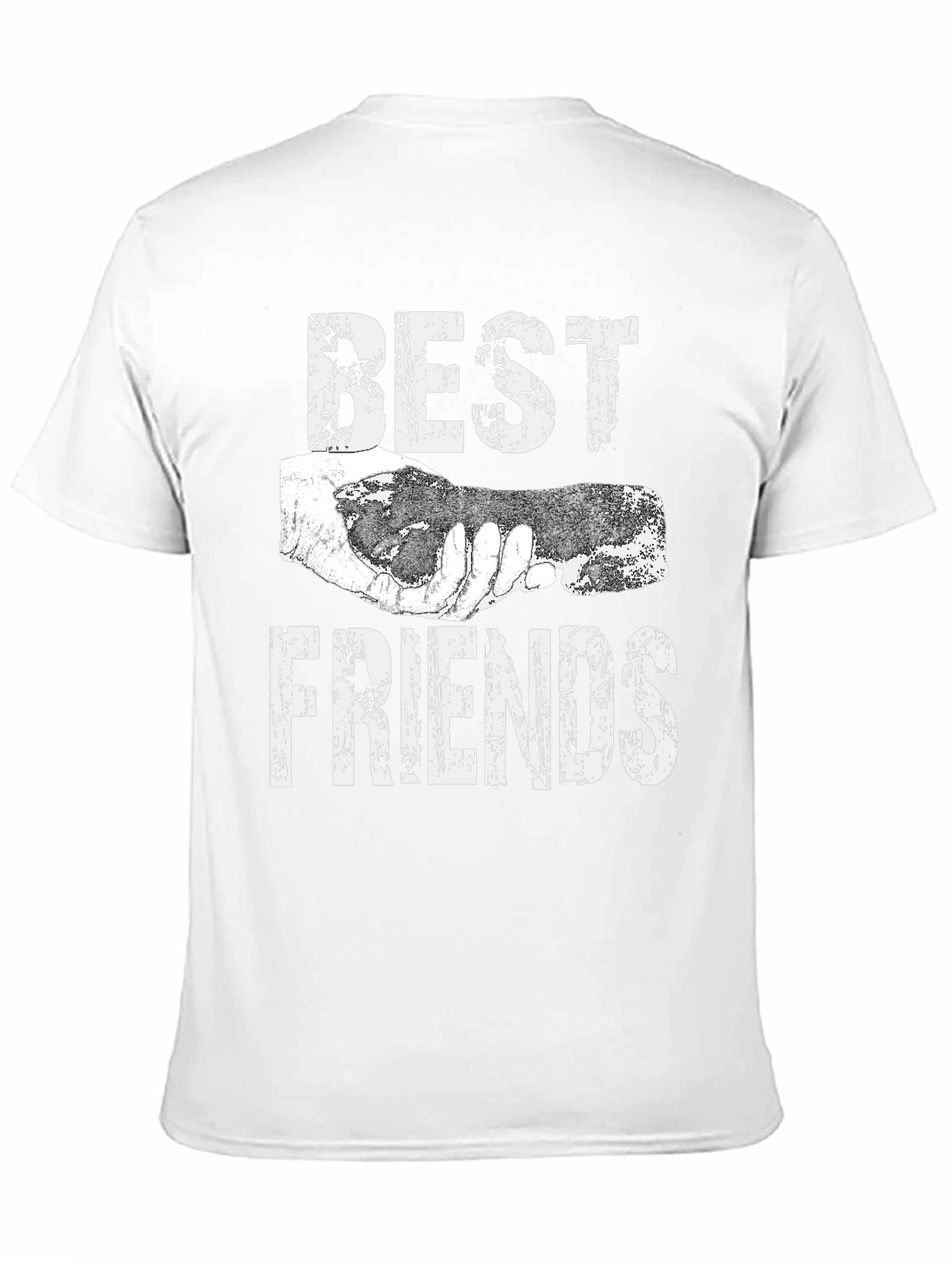 Best Friends Graphic T-Shirt - Unisex Black Tee