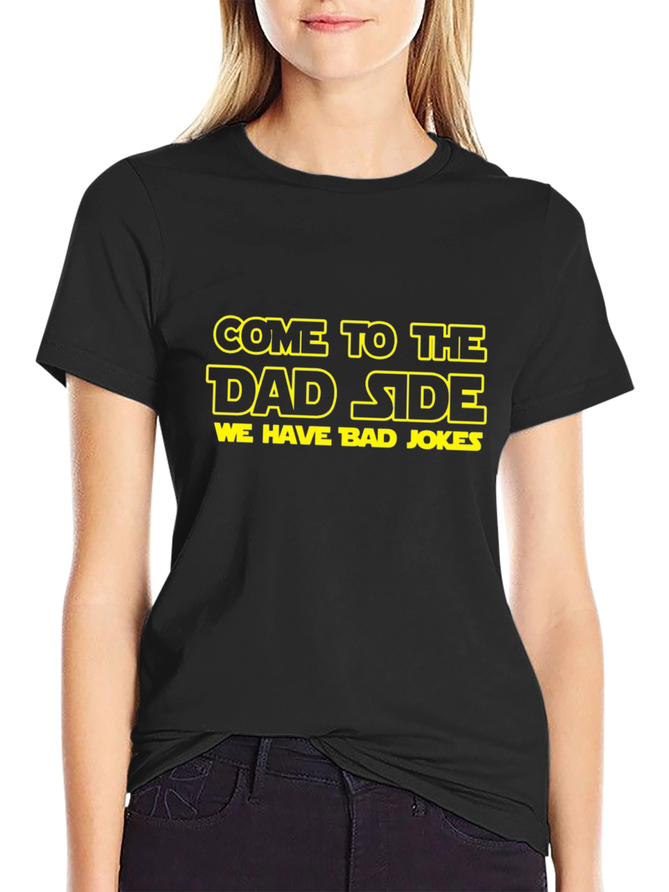 Come to the Dad Side T-Shirt - Funny Star Wars Parody