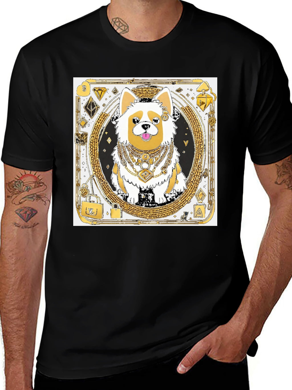 Dog NFT Graphic T-Shirt