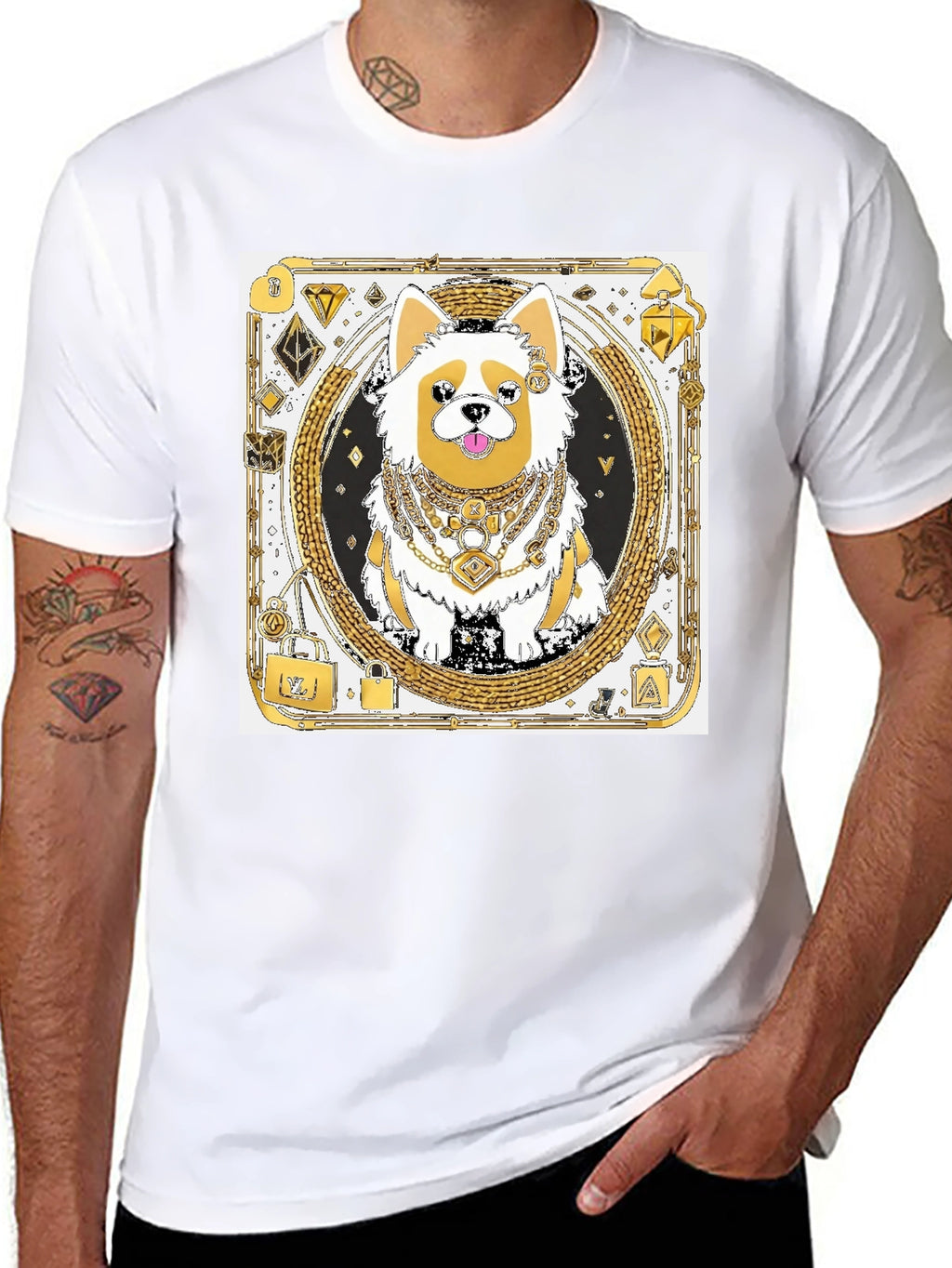 Dog NFT Graphic T-Shirt