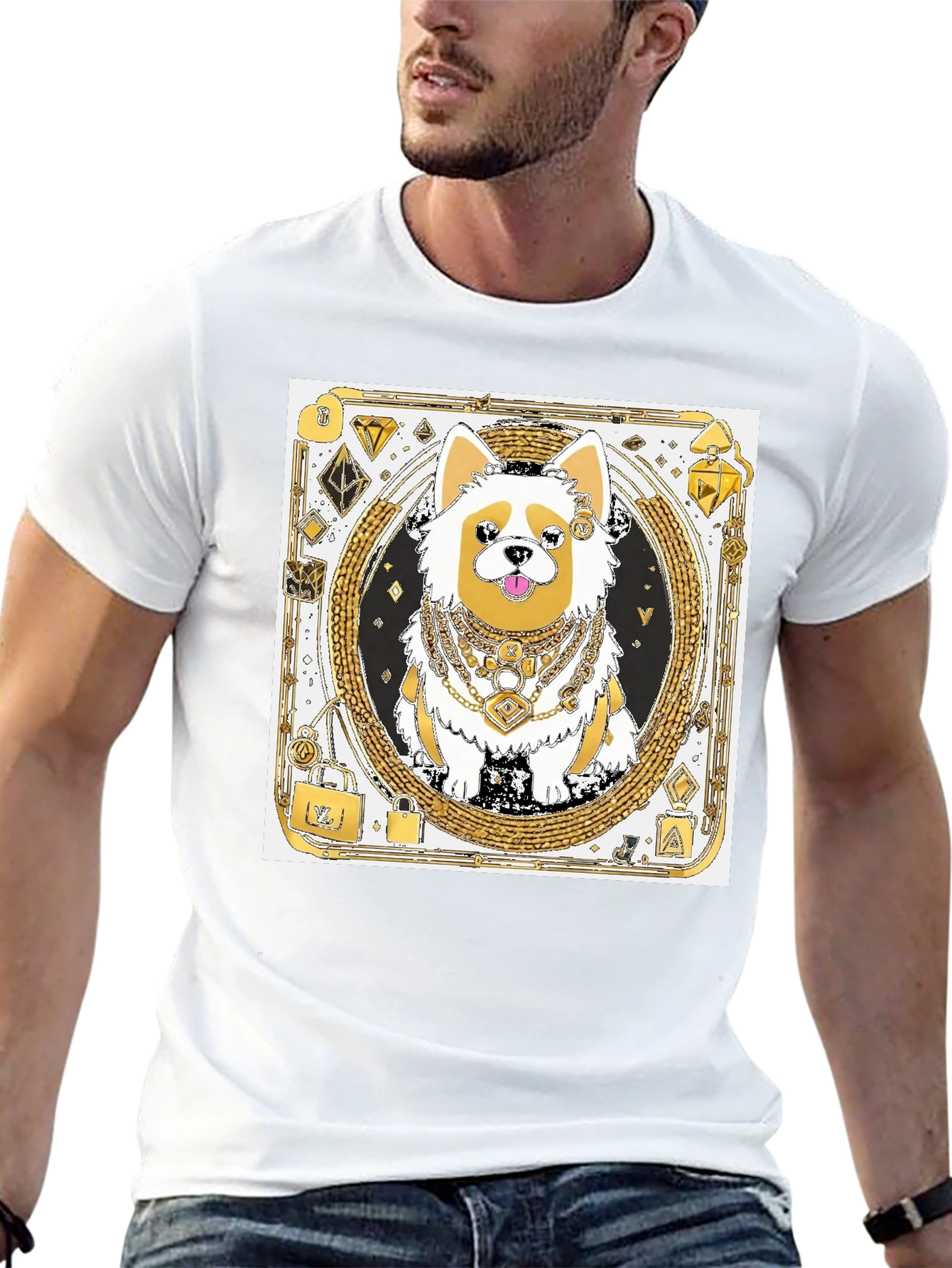 Dog NFT Graphic T-Shirt