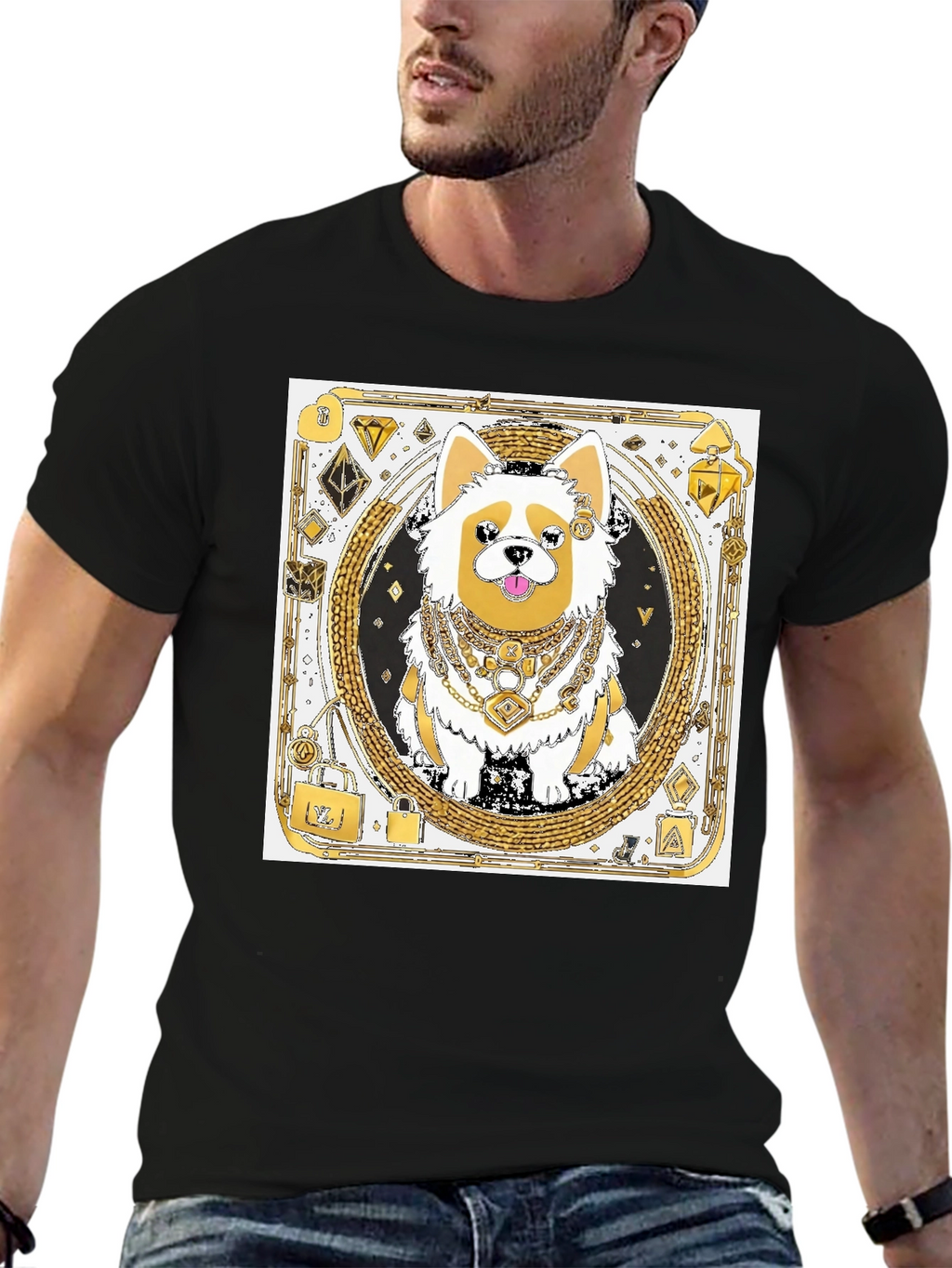 Dog NFT Graphic T-Shirt