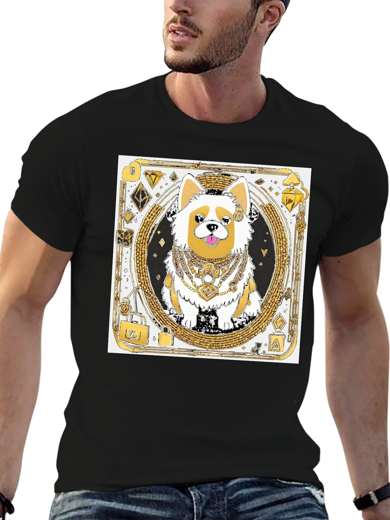 Dog NFT Graphic T-Shirt