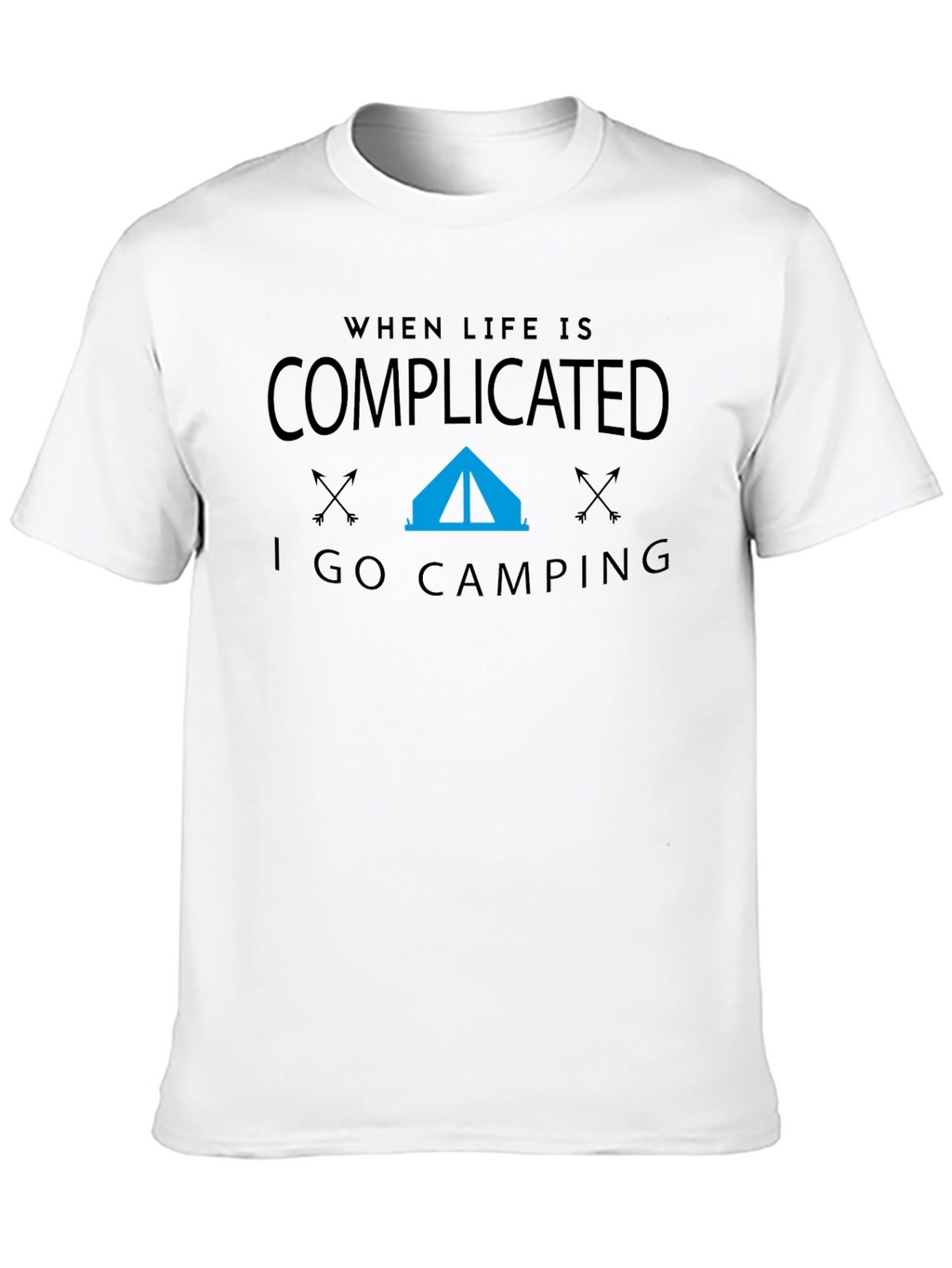 Complicated Life Camping T-Shirt