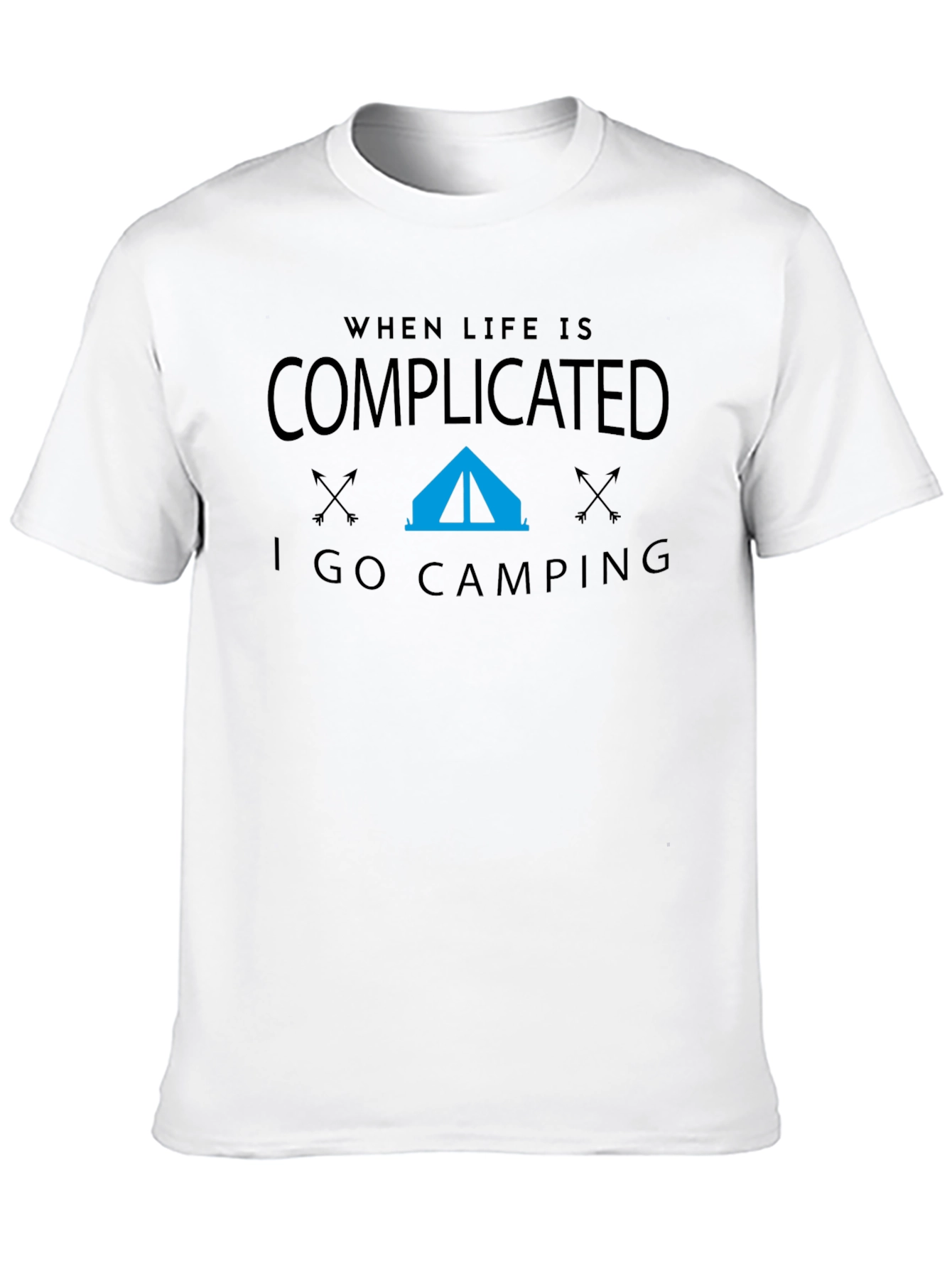 Complicated Life Camping T-Shirt