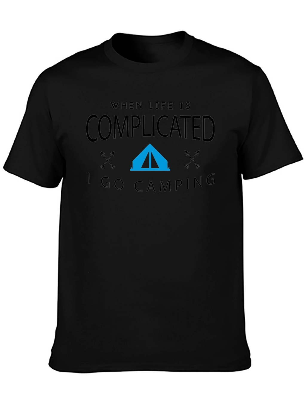 Complicated Life Camping T-Shirt