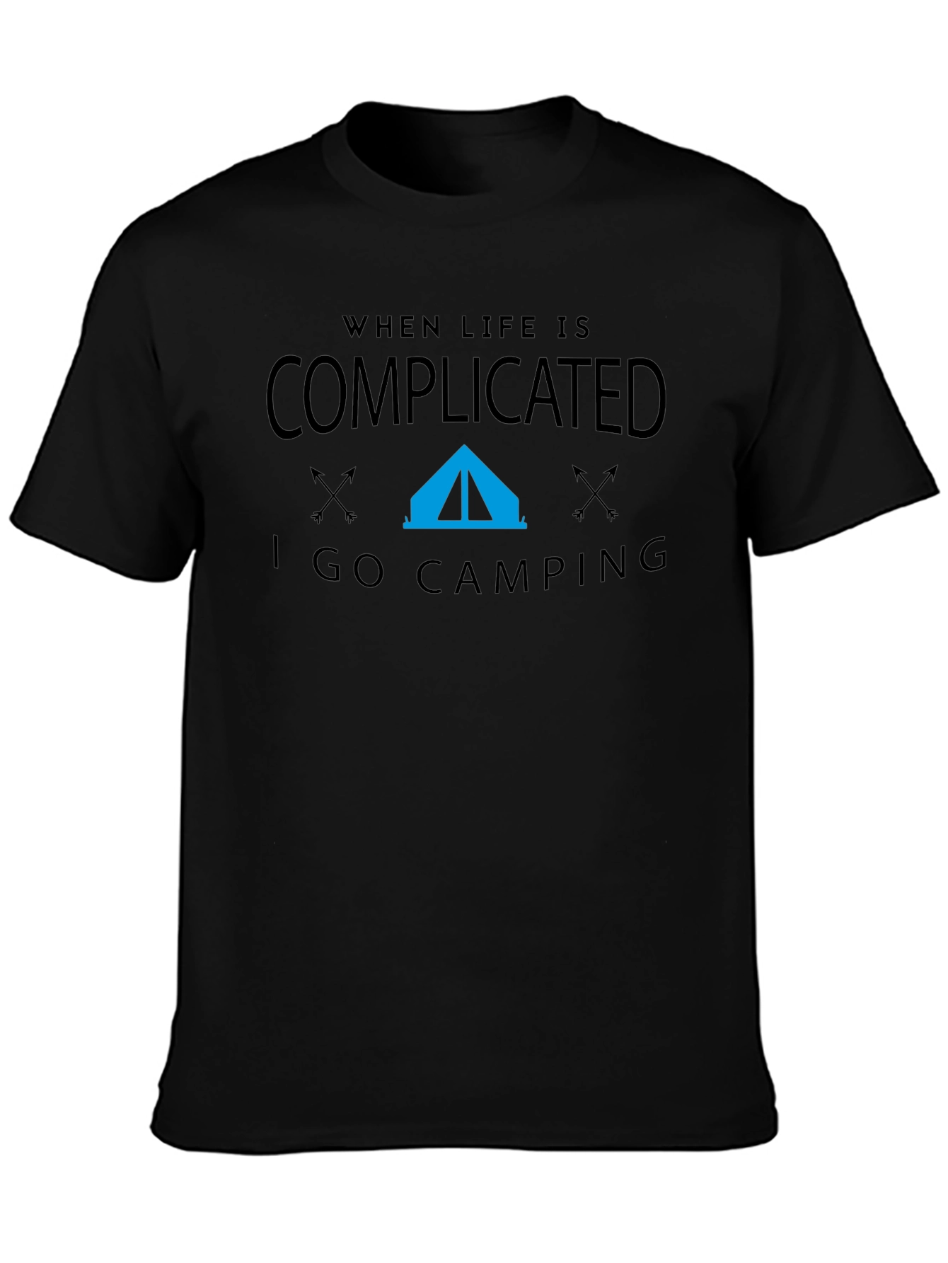 Complicated Life Camping T-Shirt