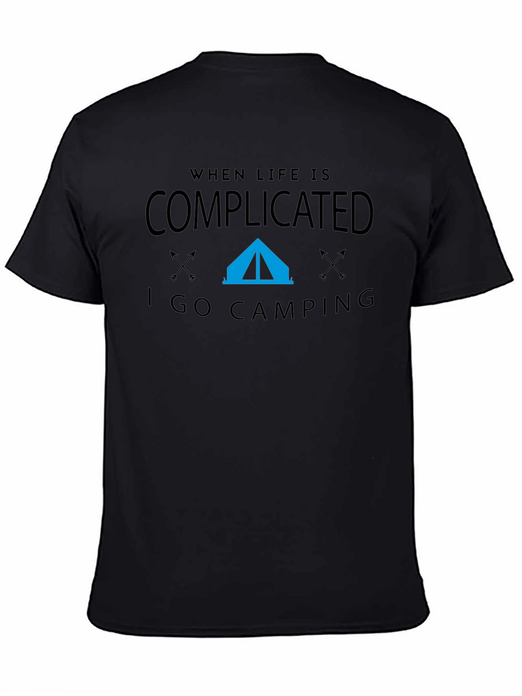 Complicated Life Camping T-Shirt
