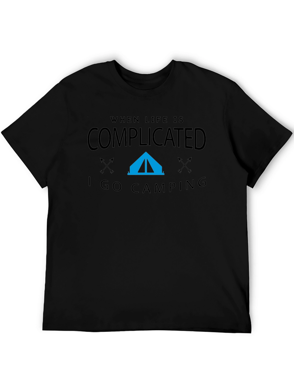 Complicated Life Camping T-Shirt