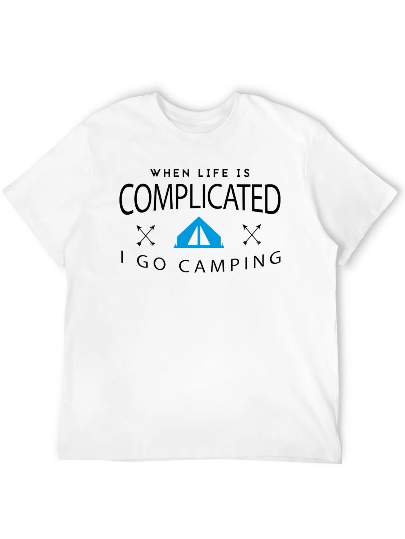 Complicated Life Camping T-Shirt