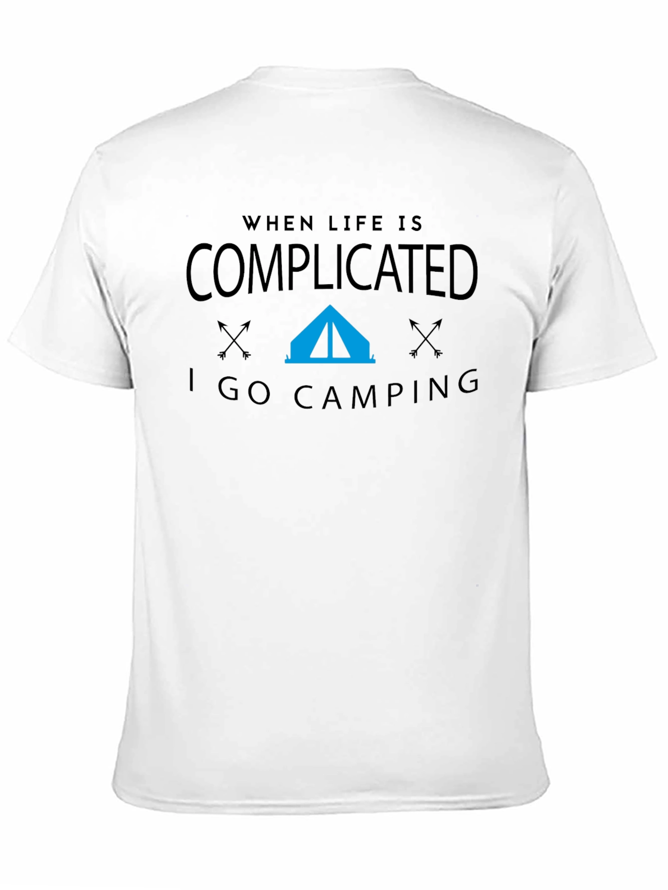 Complicated Life Camping T-Shirt