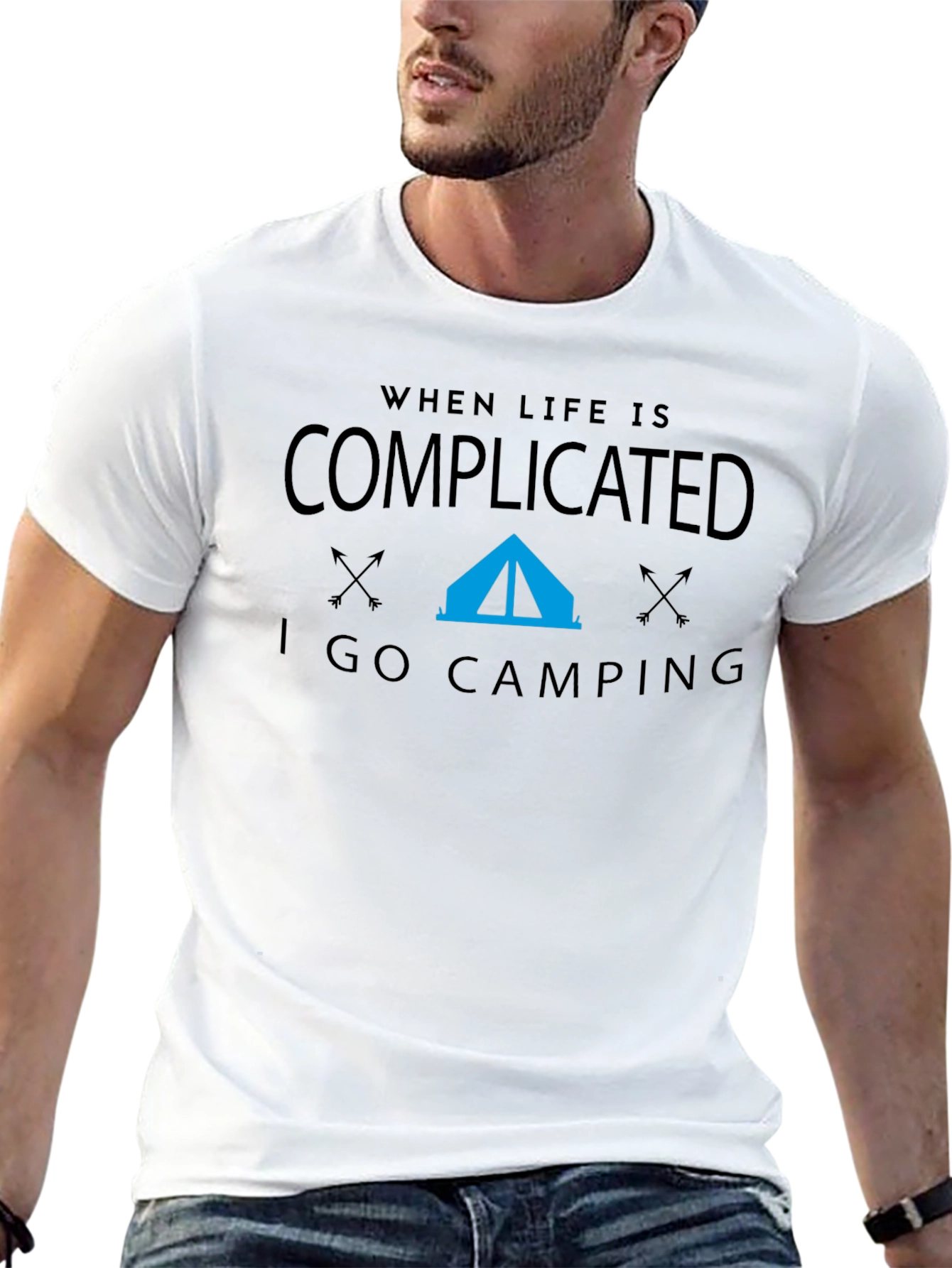 Complicated Life Camping T-Shirt