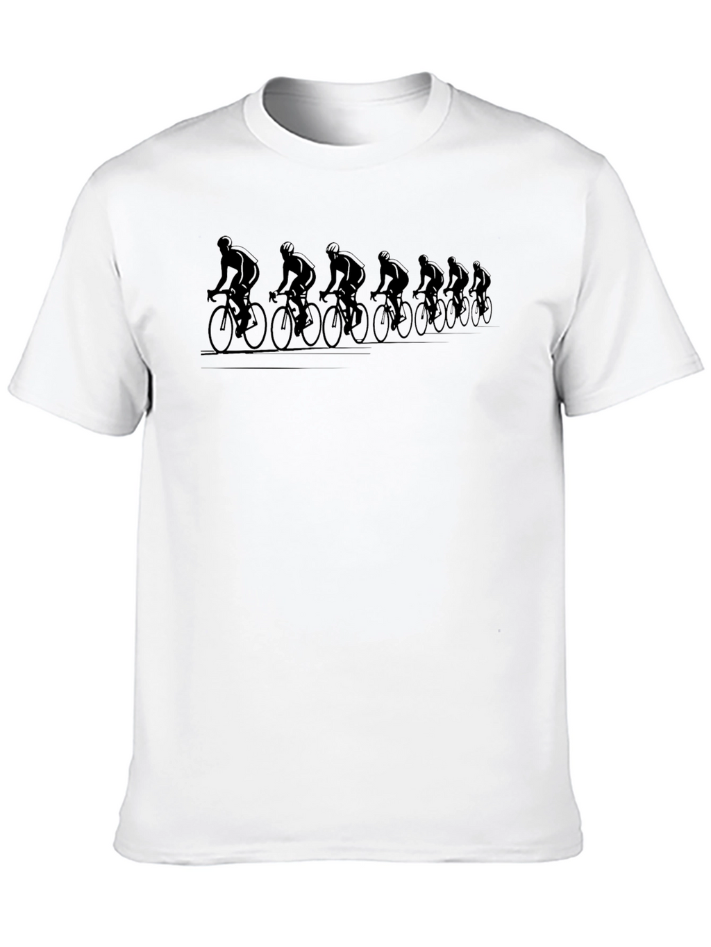 Cycling Team T-Shirt - Black