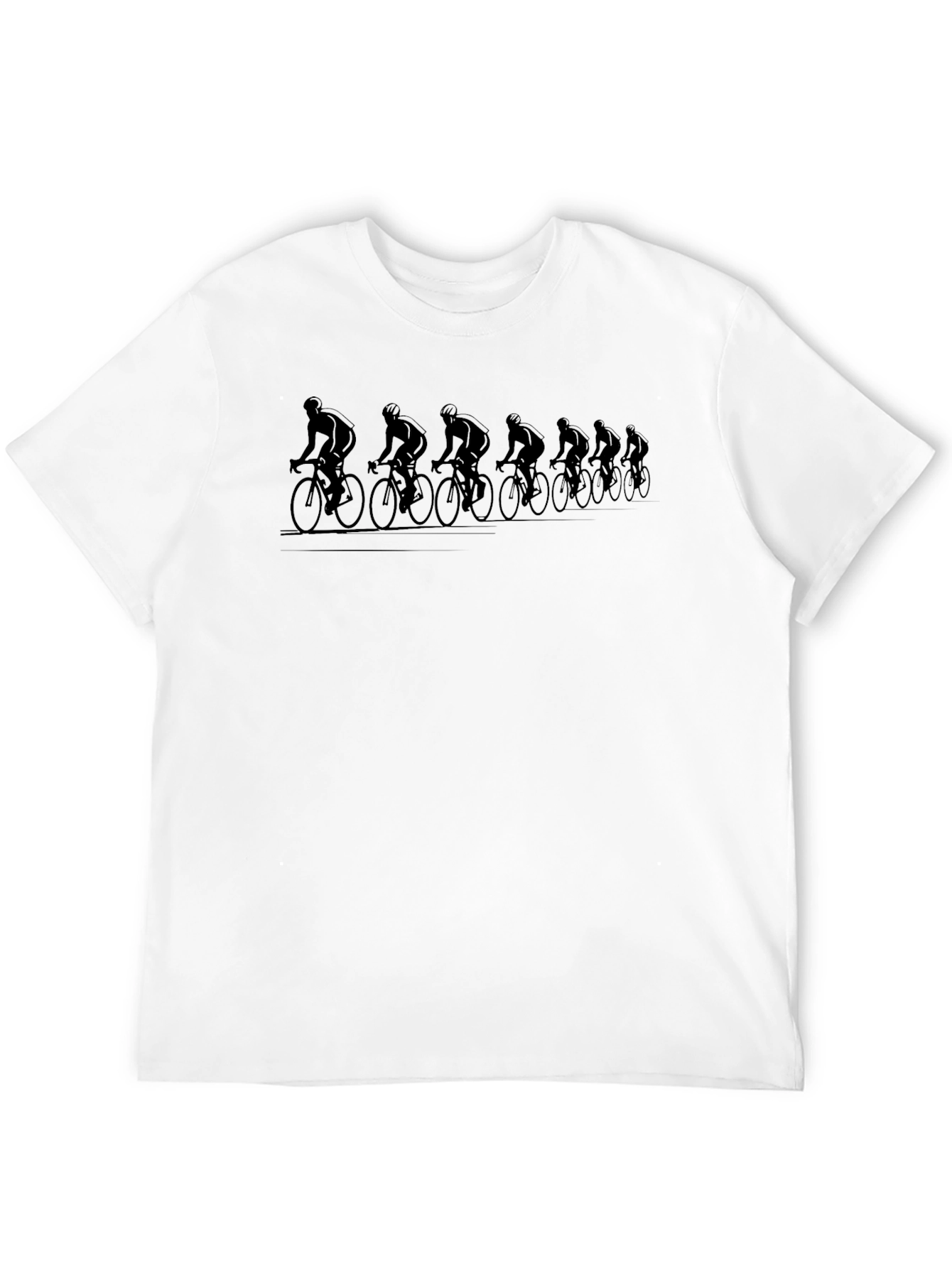 Cycling Team T-Shirt - Black