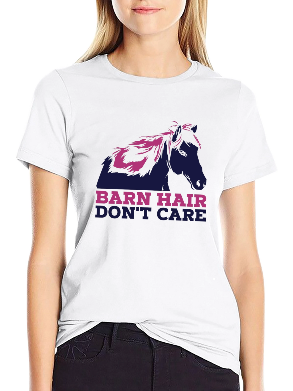 Barn Hair Dont Care Graphic T-Shirt
