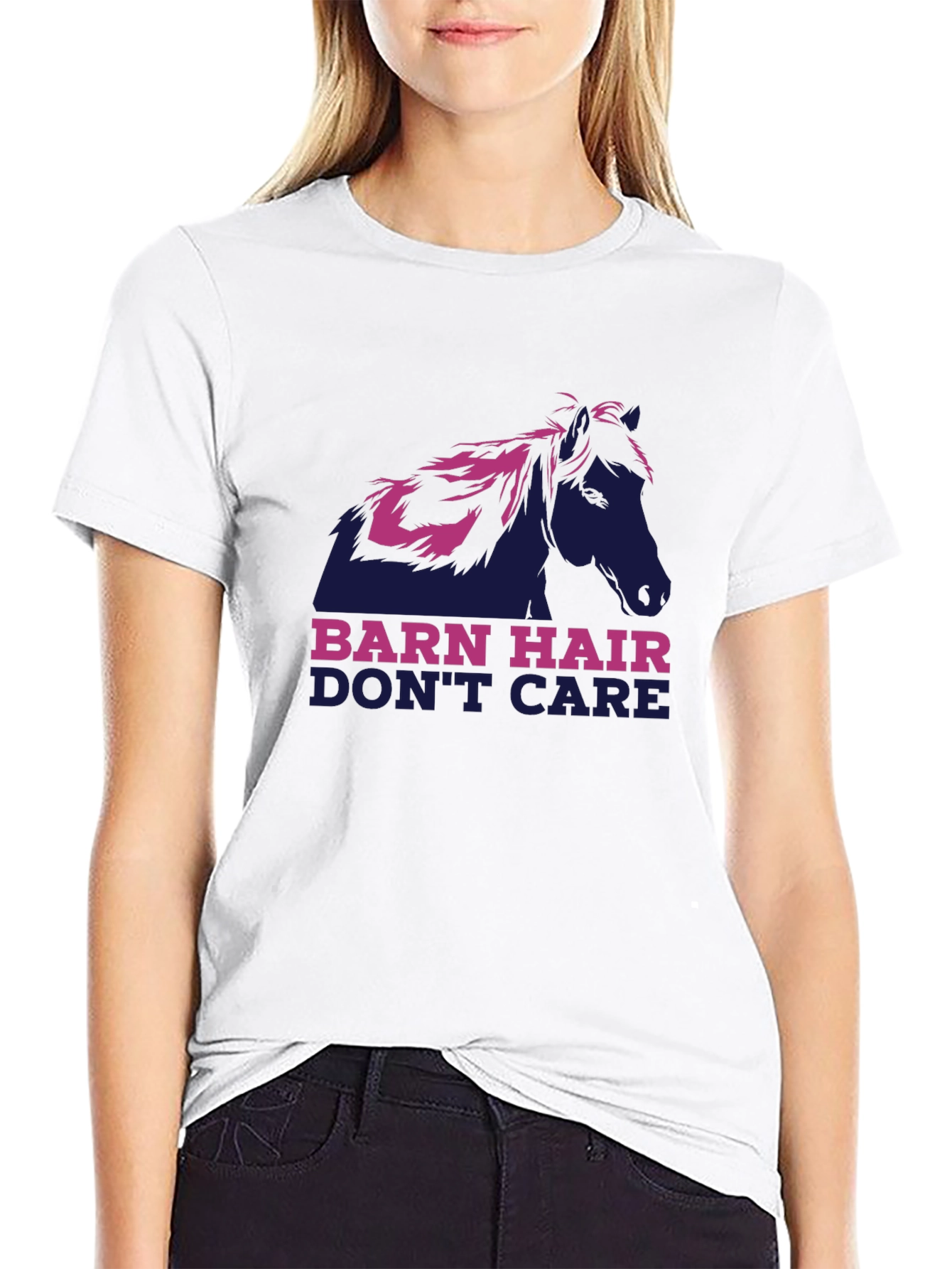 Barn Hair Dont Care Graphic T-Shirt