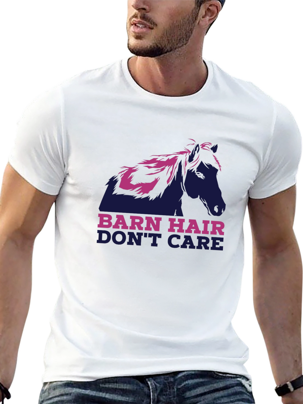 Barn Hair Dont Care Graphic T-Shirt
