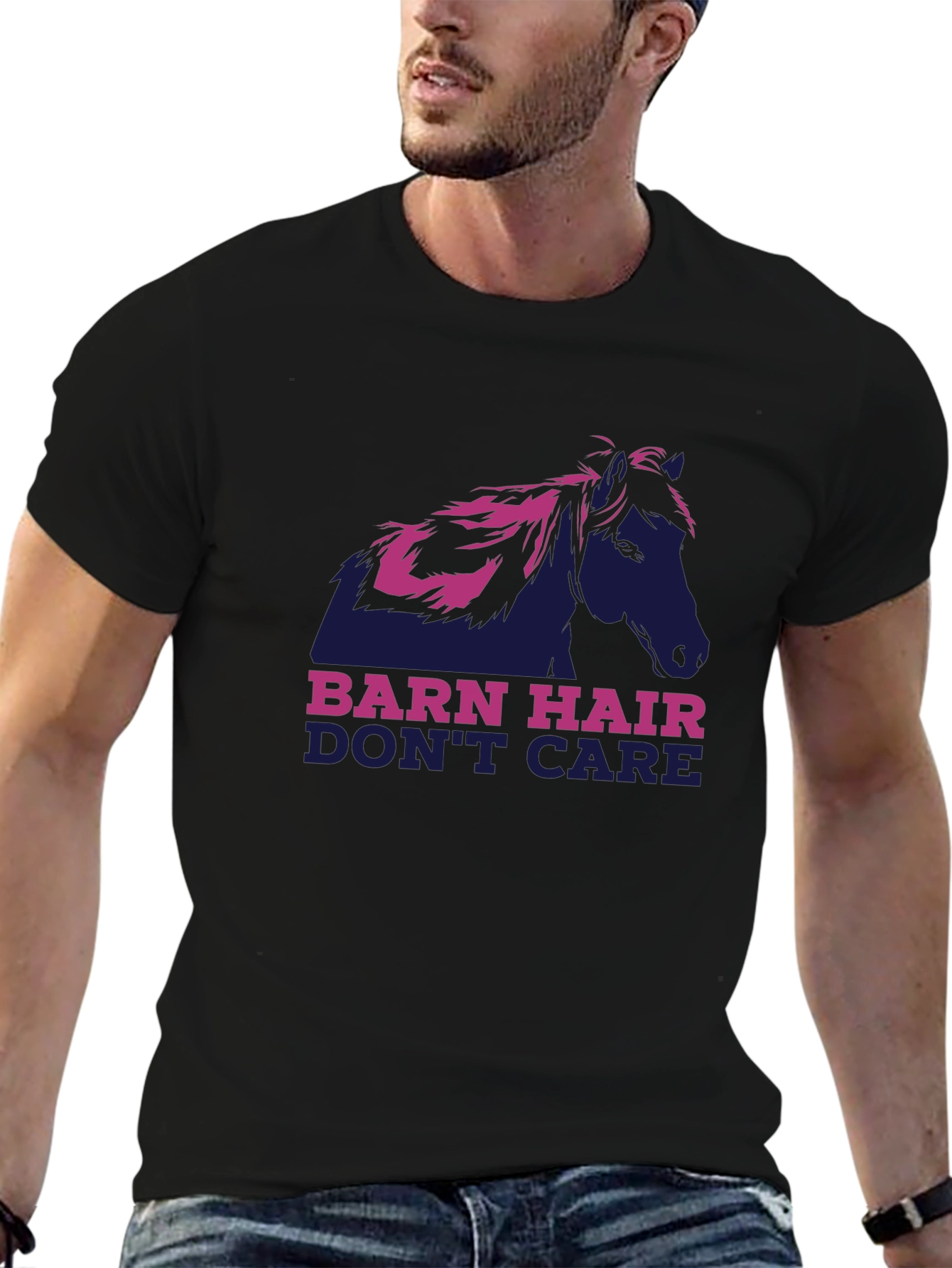 Barn Hair Dont Care Graphic T-Shirt