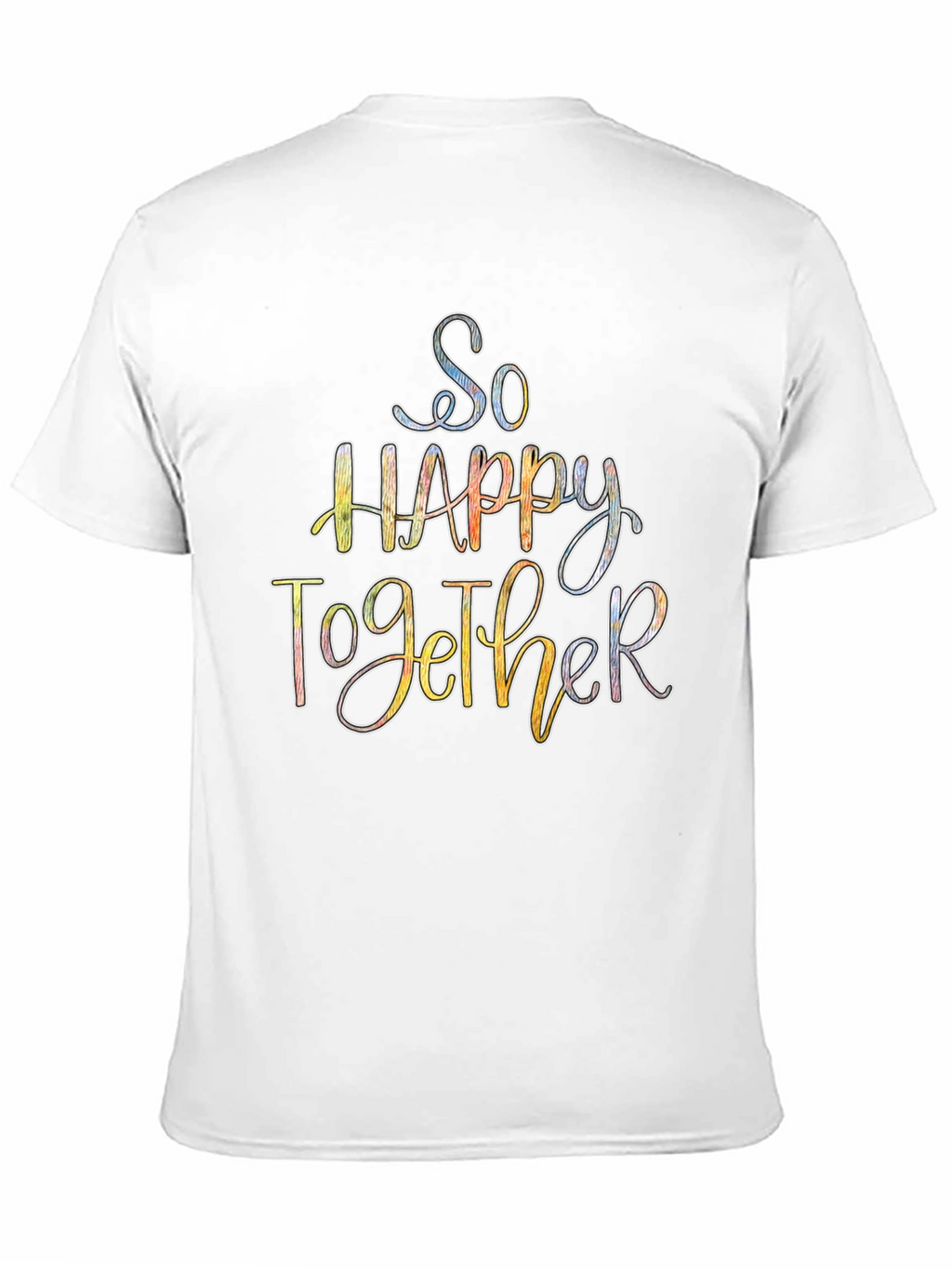 So Happy Together Graphic Tee - Black