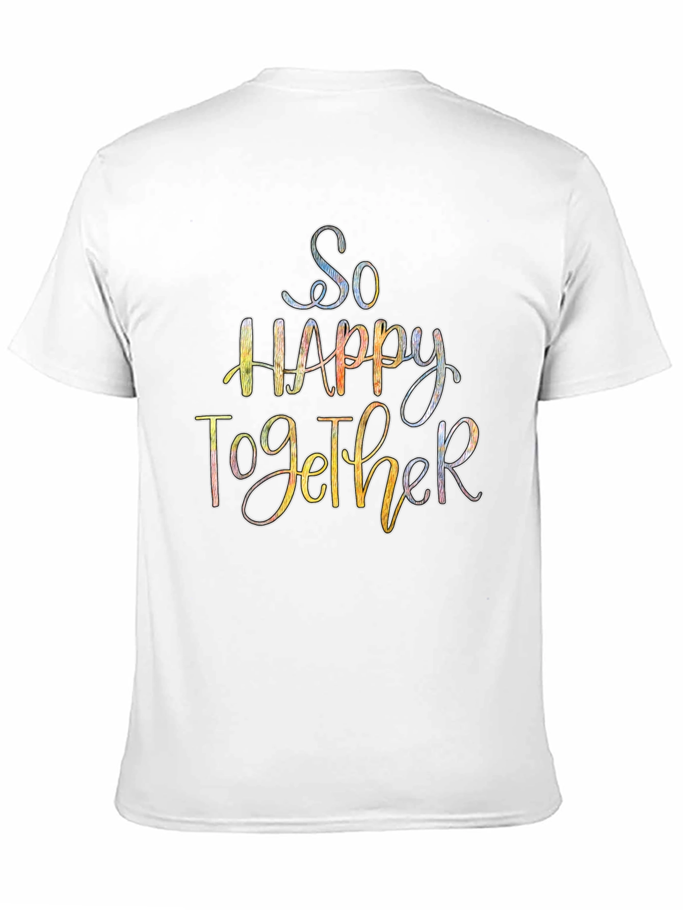 So Happy Together Graphic Tee - Black