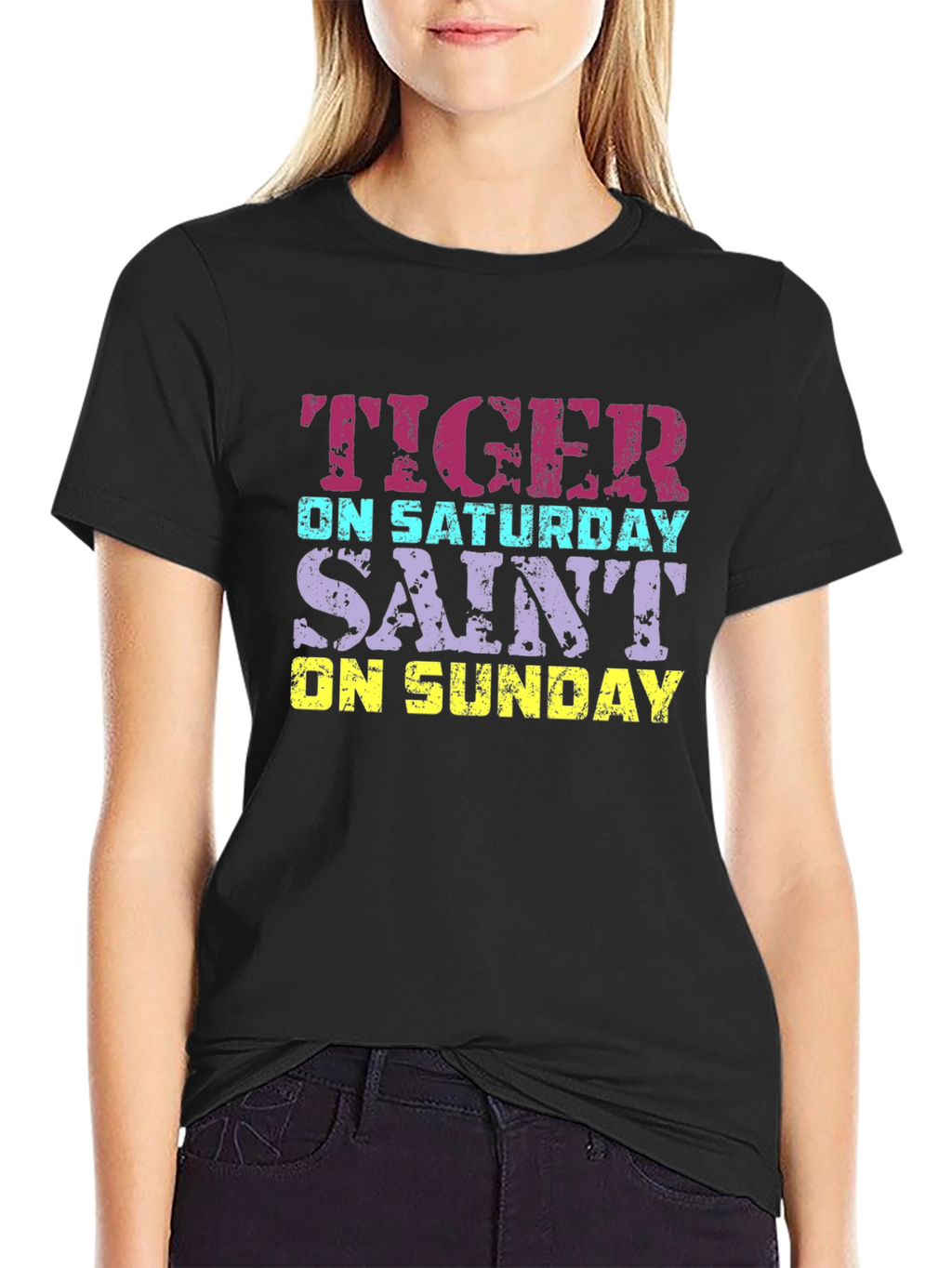 Tiger Saint Graphic T-Shirt - Saturday Sunday