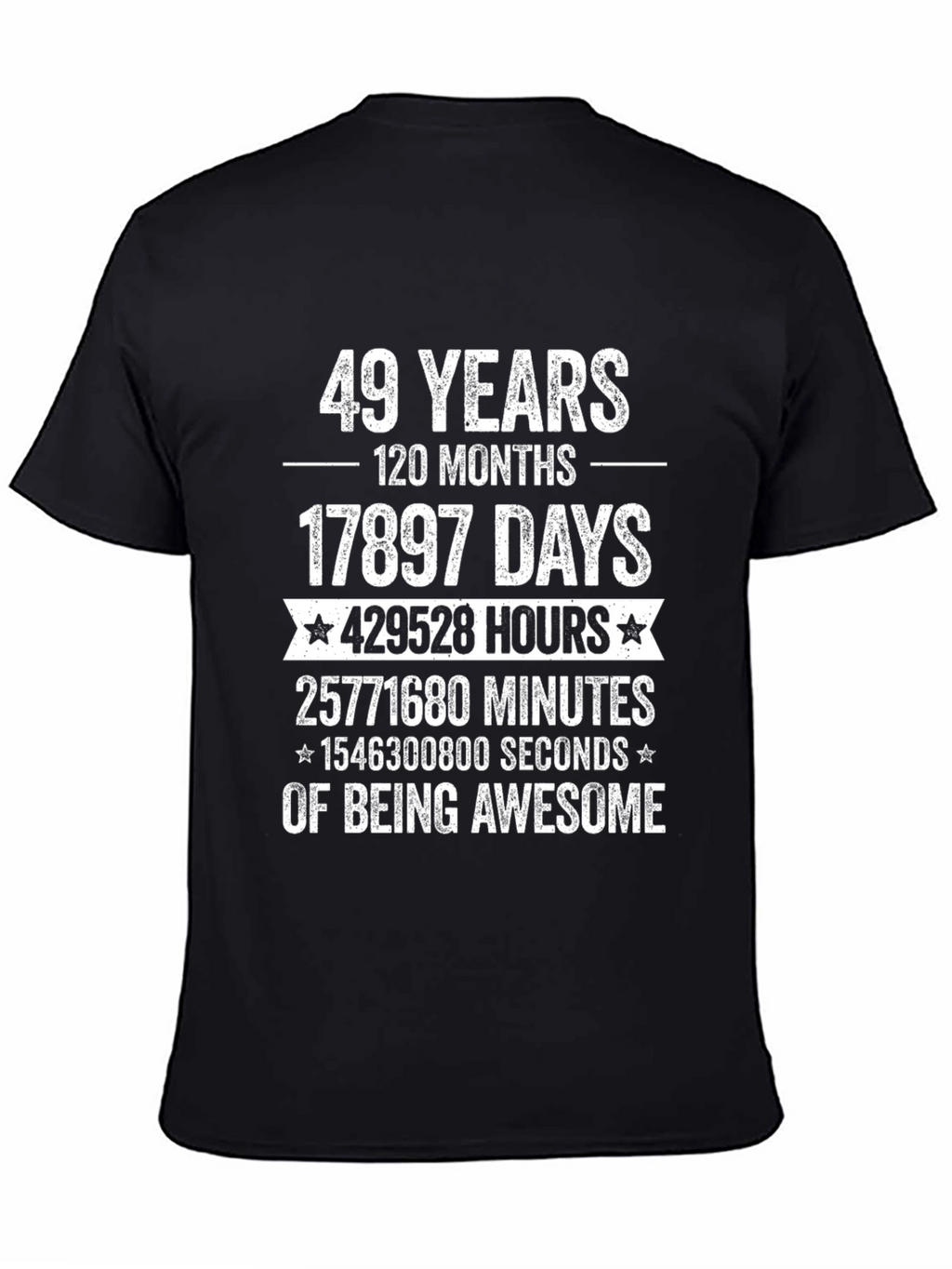 49 Years of Awesome T-Shirt