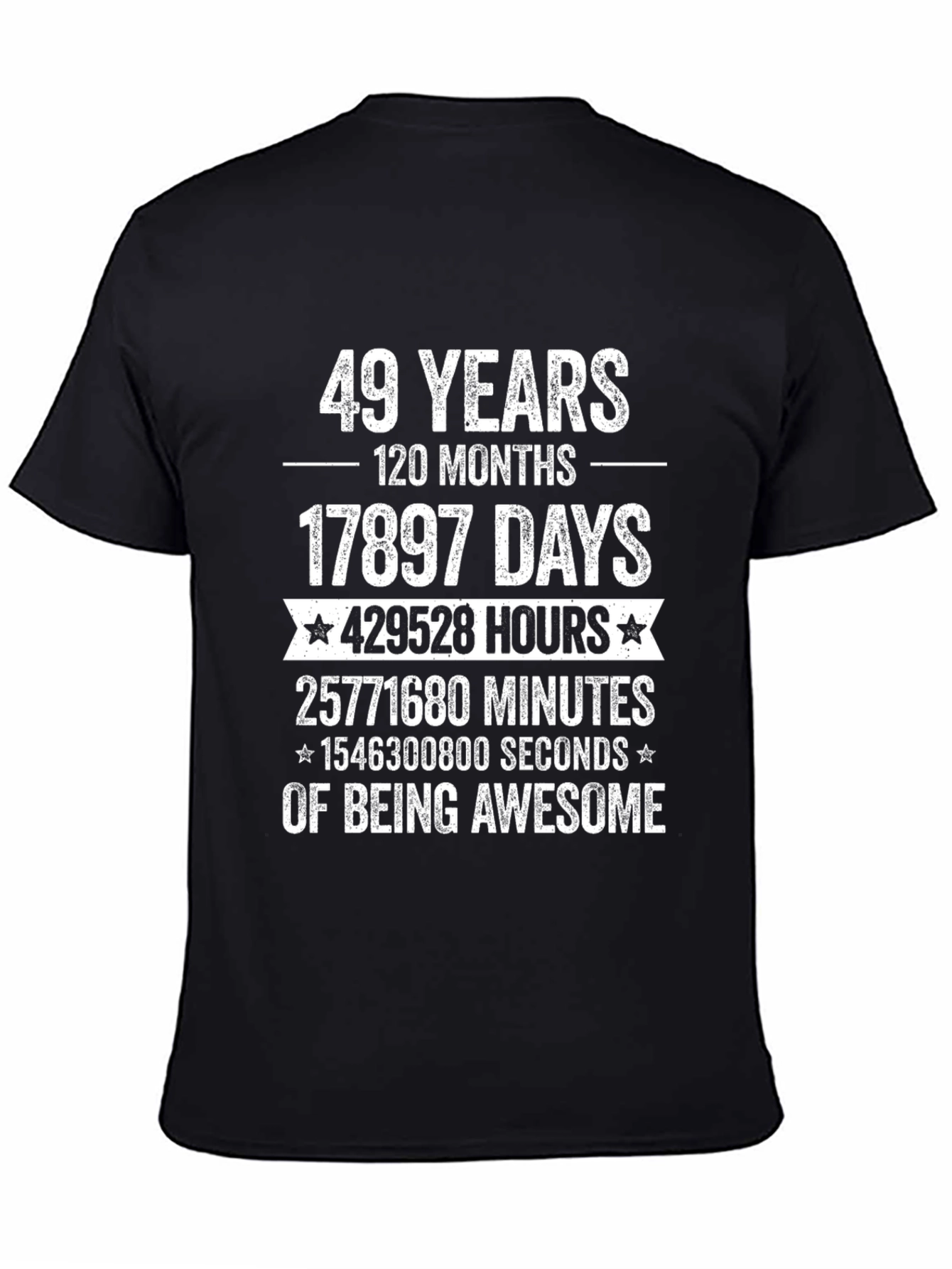 49 Years of Awesome T-Shirt