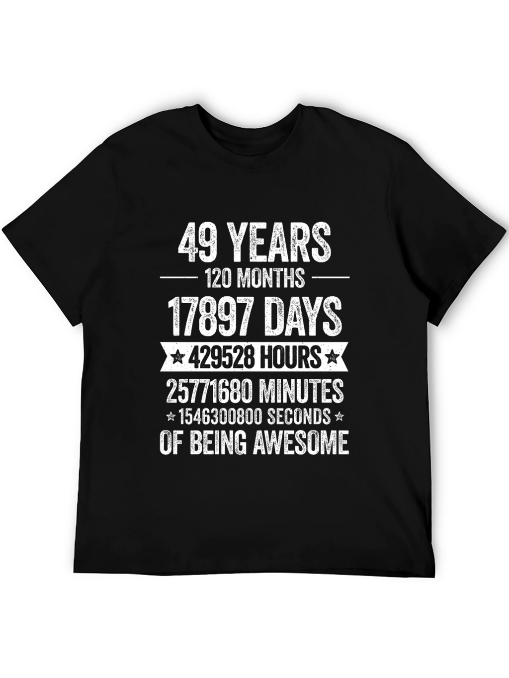 49 Years of Awesome T-Shirt