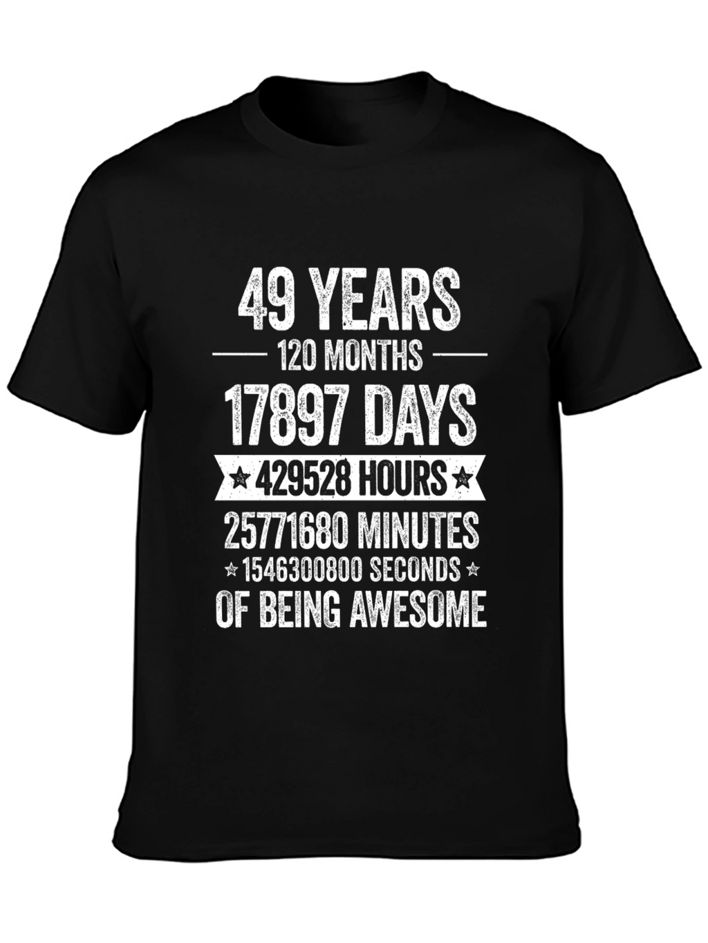 49 Years of Awesome T-Shirt