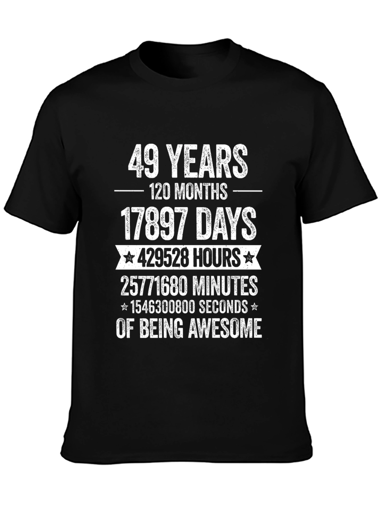 49 Years of Awesome T-Shirt