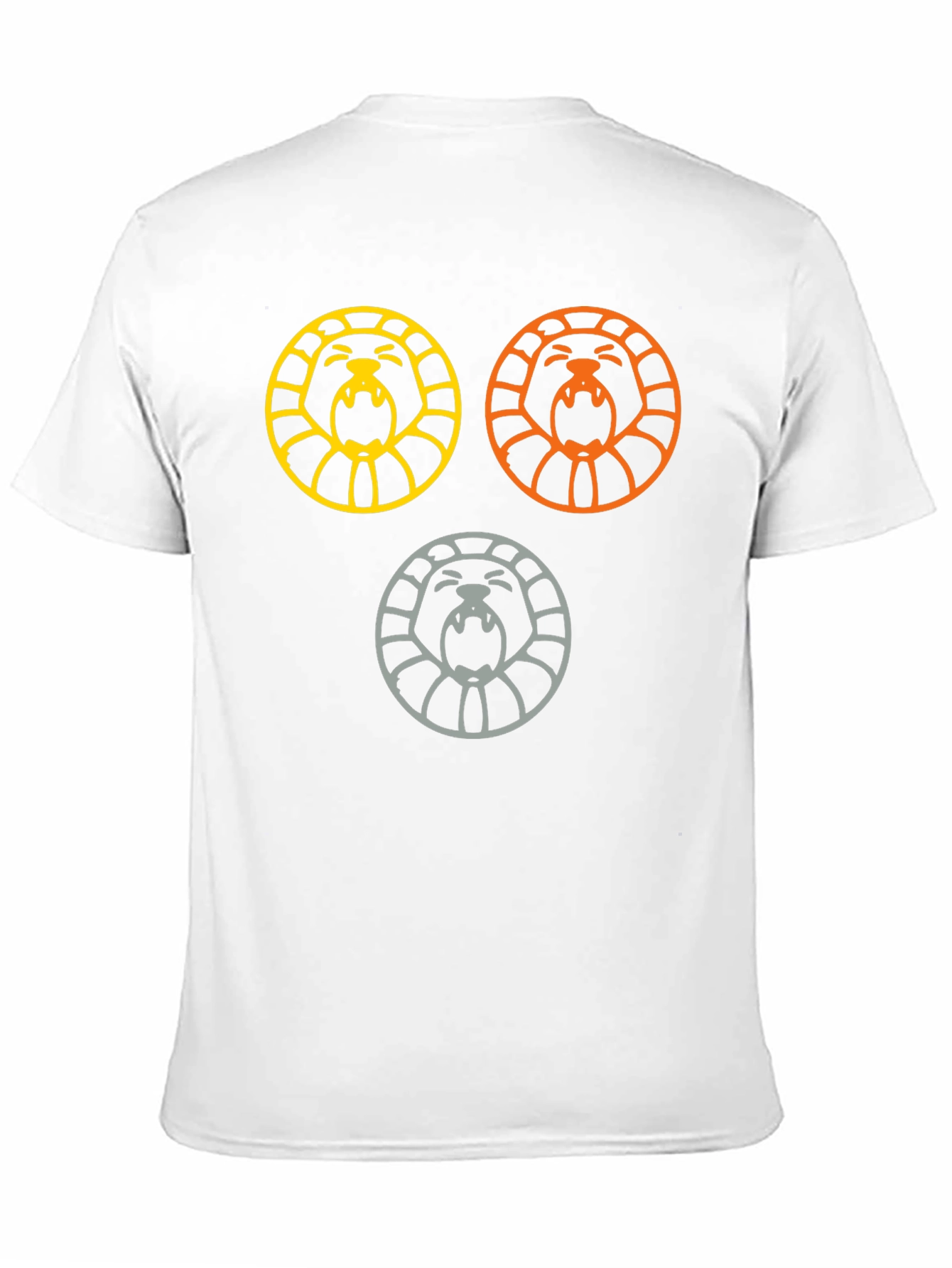 Lion Head Graphic Tee - Bold Statement Shirt